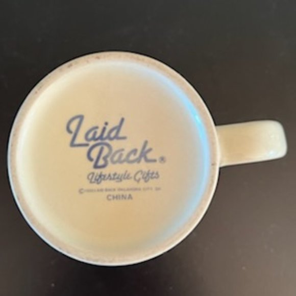 Vintage 1996 Laid Back Genuine Antique Person Mug  ~ Birthday Gift - Picture 2 of 3